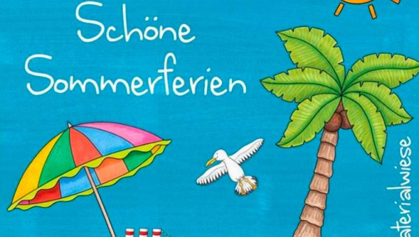 Die Waldschule wünscht allen schöne Ferien! 😃
